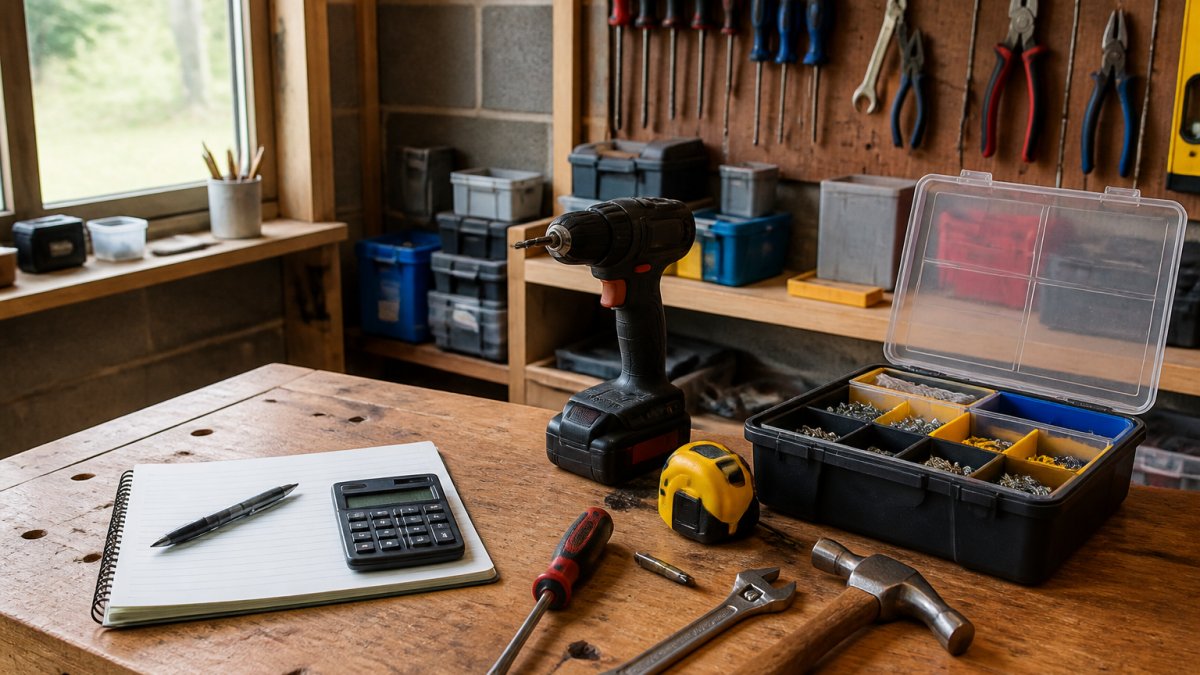 Start a Home Workshop on a Budget: Step-by-Step
