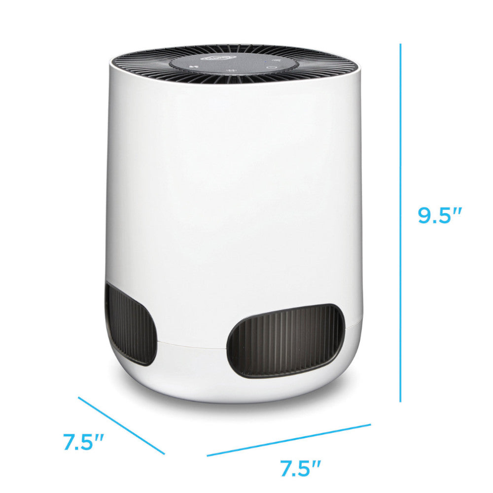 Purificateur d'air de table intelligent CLOROX 11021 avec filtre HEPA véritable et Alexa