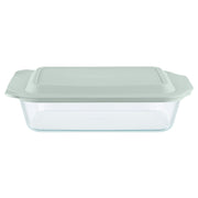 Plat de cuisson PYREX 1134582 9x13 profond avec couvercle vert sauge