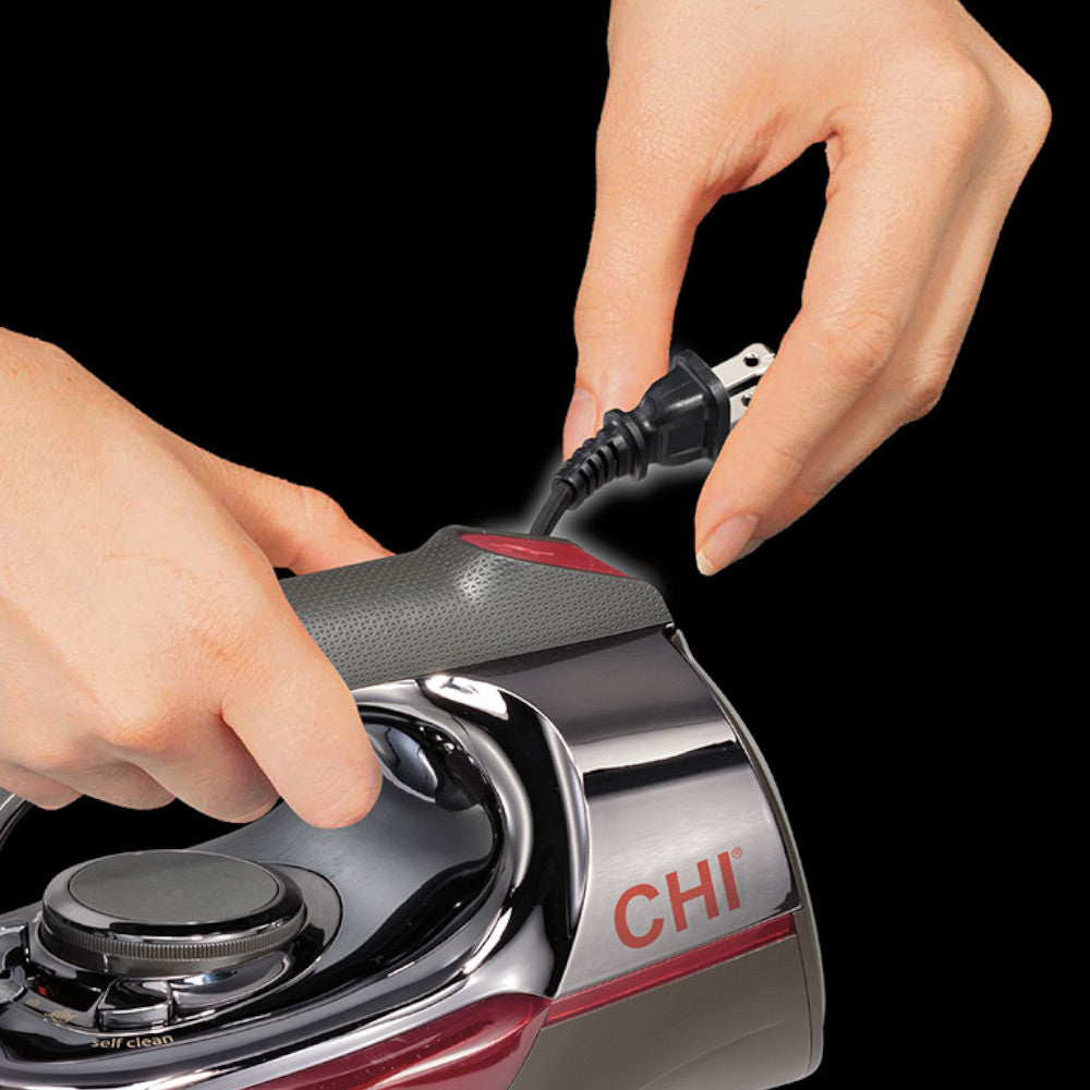 CHI 13105 Electronic Retractable Iron - Factory serviced with Home Essentials Warranty