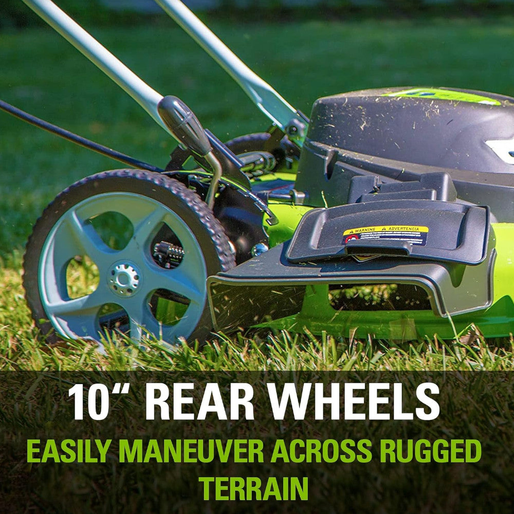 GREENWORKS 25022 12 Amp Corded 20-Inch Lawn Mower