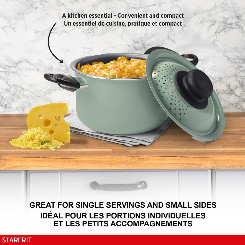 STARFRIT 30171 Mini Pasta Pot with Locking Perforated Lid 2.2 L
