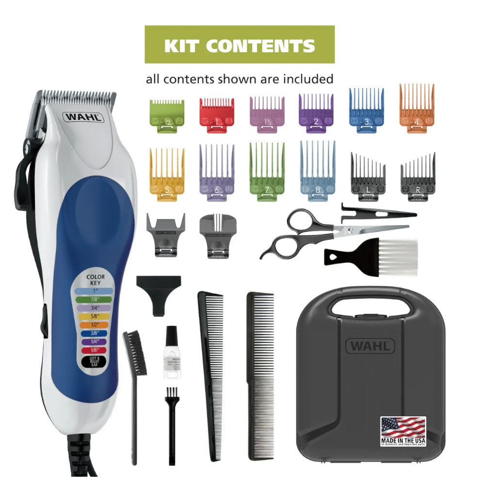 WAHL 3029694 Color Pro Corded Hair Clipper Kit
