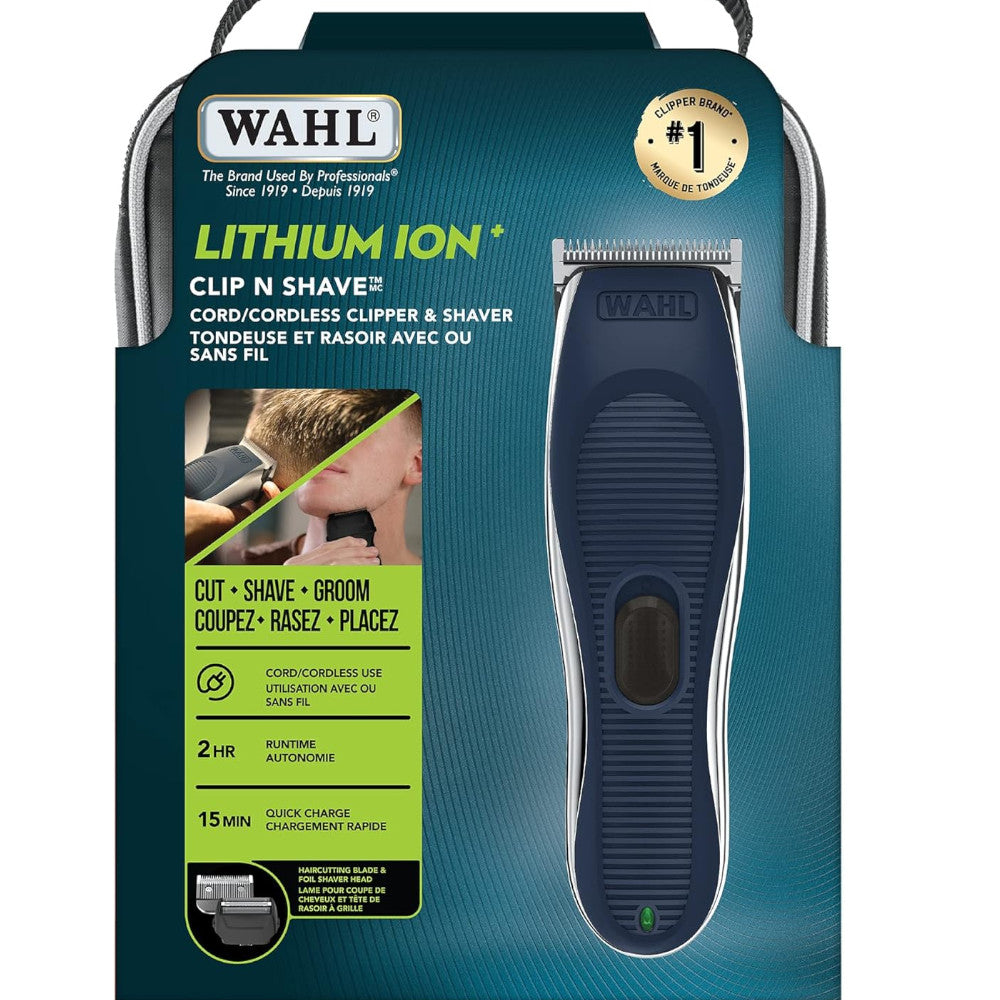 Tondeuse à cheveux WAHL 3274 Lithium-Ion Clip N Shave