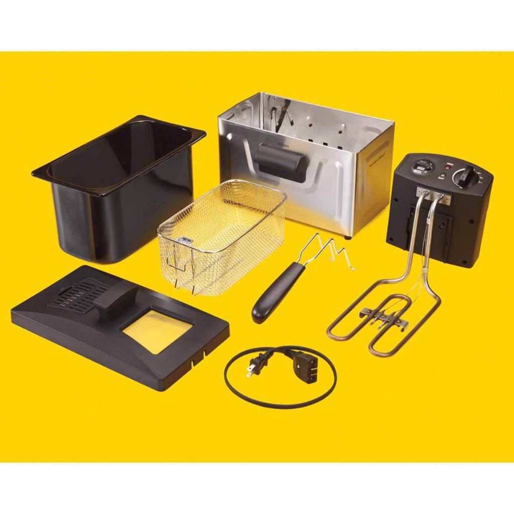 Friteuse HAMILTON BEACH 35033C, capacité de 12 tasses d'huile