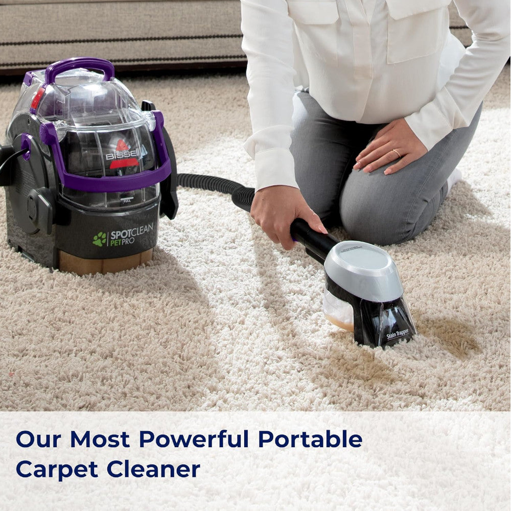 Nettoyeur de tapis portable BISSELL 3624N SpotClean Pet Pro - Révisé en usine avec garantie Home Essentials