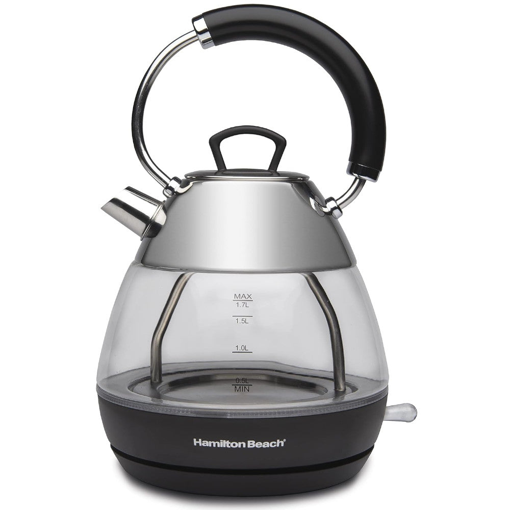 Bouilloire en verre HAMILTON BEACH 1,7 L - 40896C