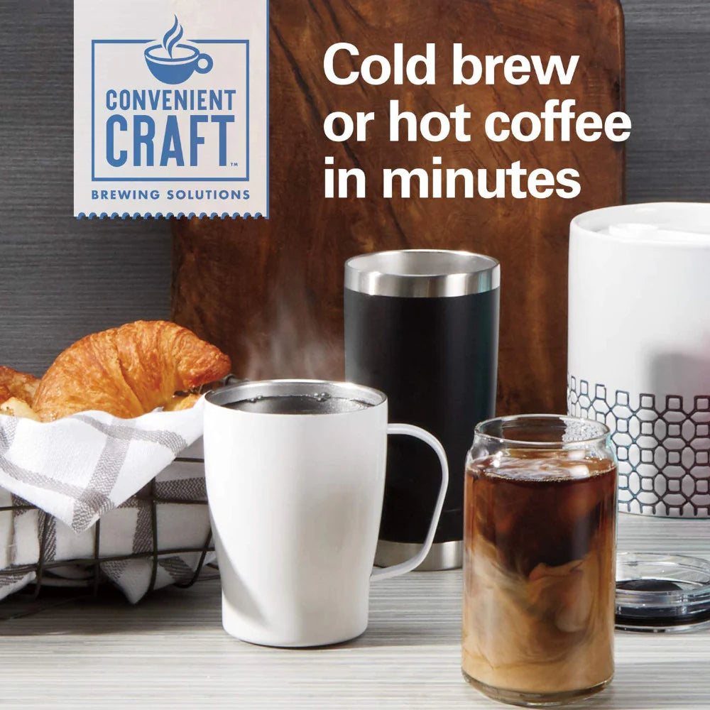 Cafetière rapide HAMILTON BEACH 42501C pour café chaud et froid
