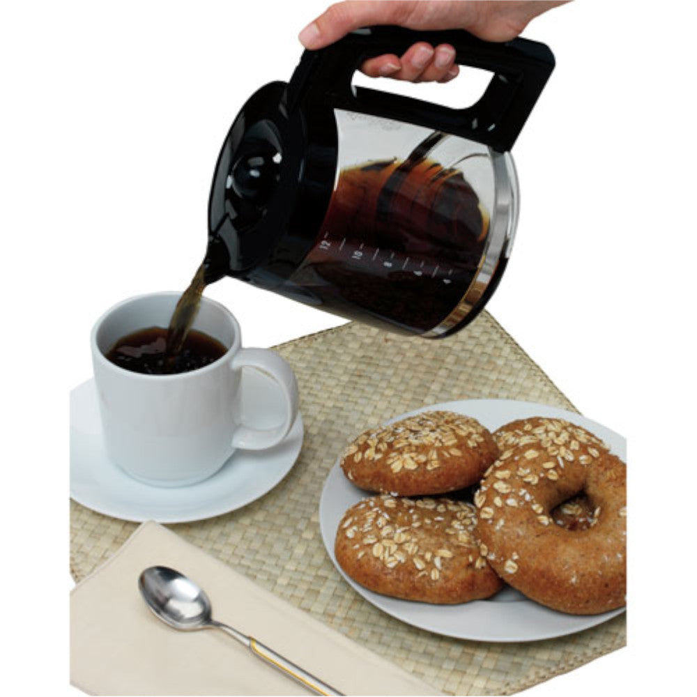 HAMILTON BEACH 46382C Front Fill Plus Programmable Coffee Maker - Factory serviced with Home Essentials warranty
