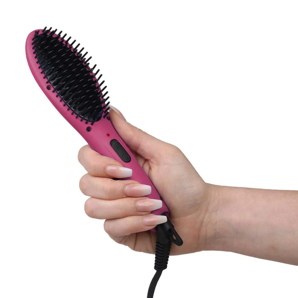RELAXUS 544482 Mini Brush Out Ceramic Straightening Brush