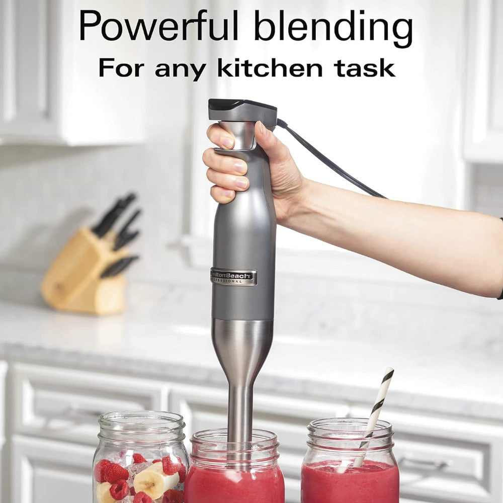 Mixeur plongeant à vitesse variable HAMILTON BEACH PROFESSIONAL 59750C - Remis à neuf avec garantie Home Essentials 