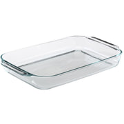 PYREX 6001040 Bakeware 4.8 Quart Oblong Baking Dish, Clear