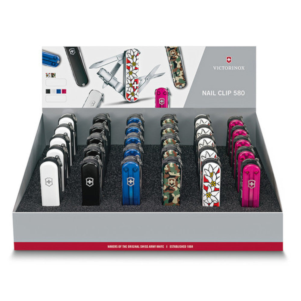 VICTORINOX 6463.9L19 Swiss Army Nail Clip 580 Set