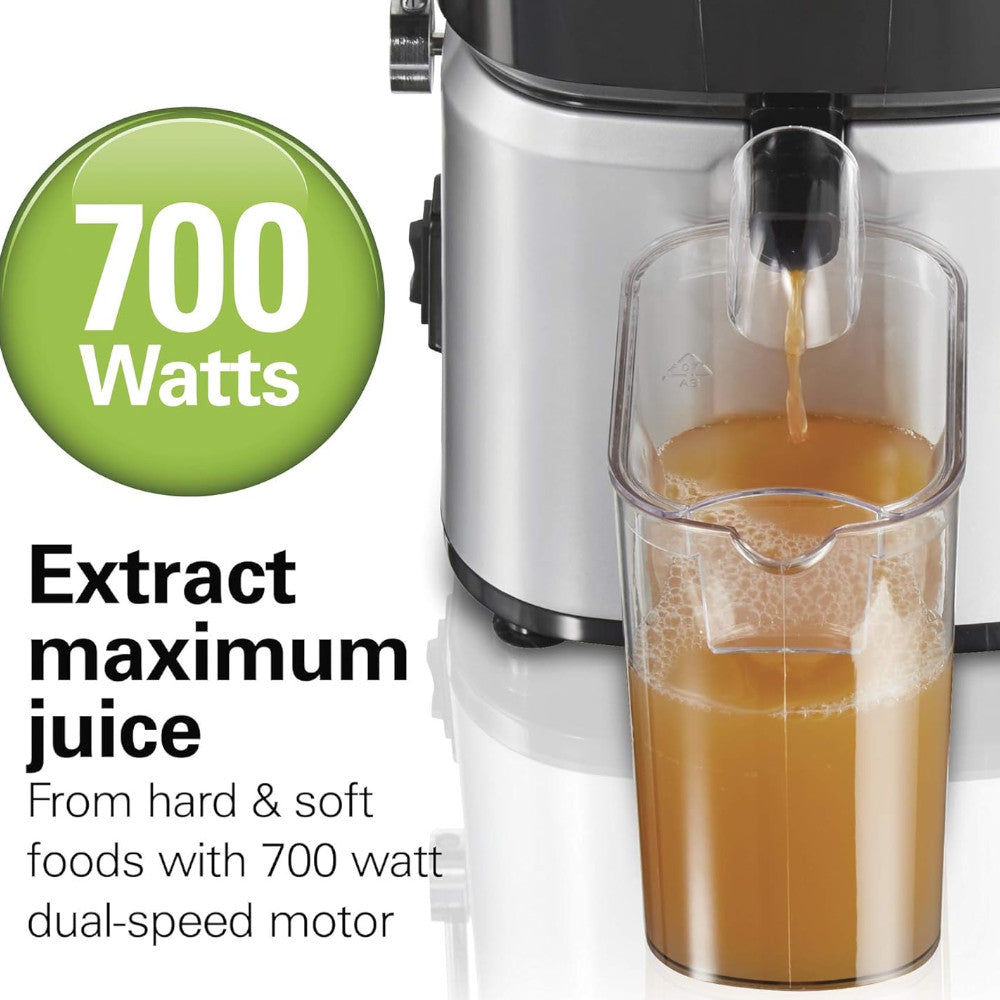 Presse-agrumes de fruits entiers HAMILTON BEACH, extracteur centrifuge - 67840