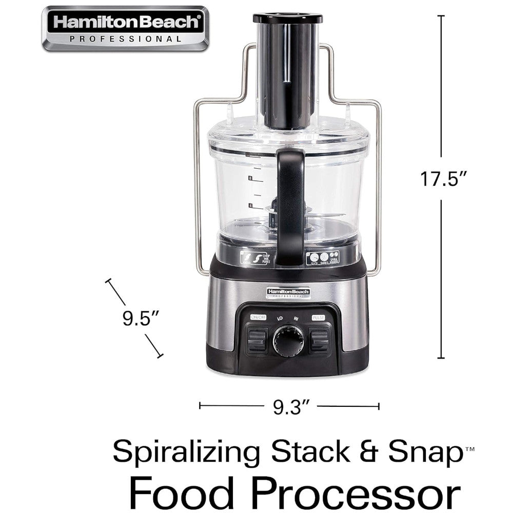 Robot culinaire Stack &amp; Snap HAMILTON BEACH PROFESSIONAL 70815 - Remis à neuf avec garantie Home Essentials