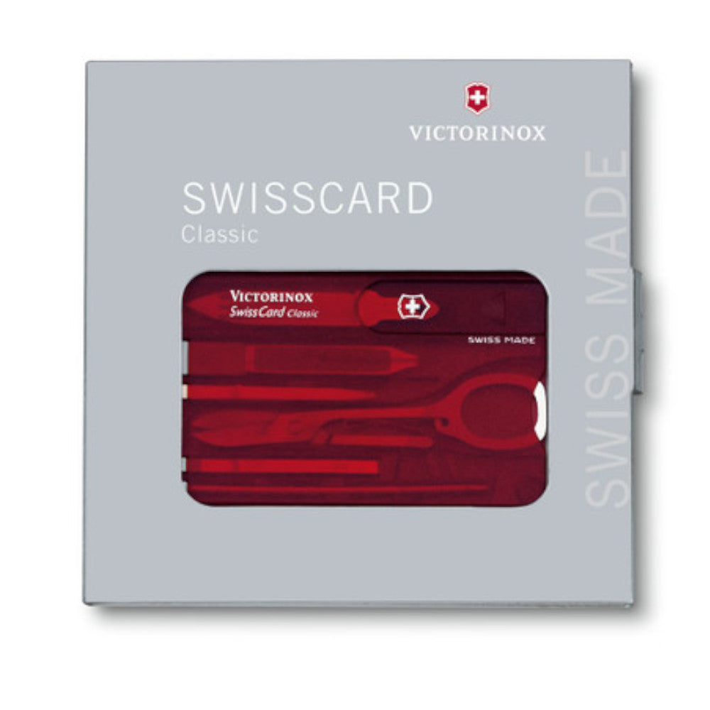VICTORINOX 7100.T-X4 Swiss Army SwissCard Ruby