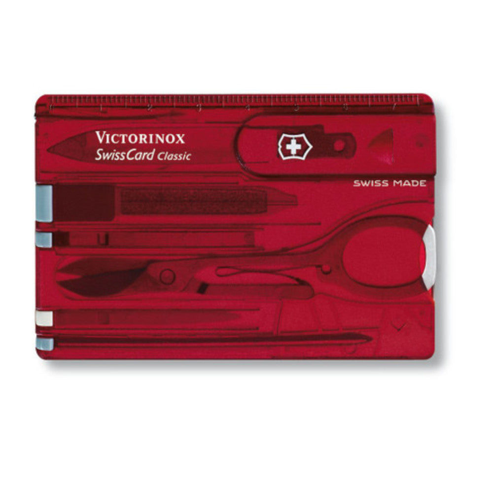 VICTORINOX 7100.T-X4 Swiss Army SwissCard Ruby