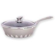 VITANTONIO Argento 11" Deep Frying Pan with Lid - 81953