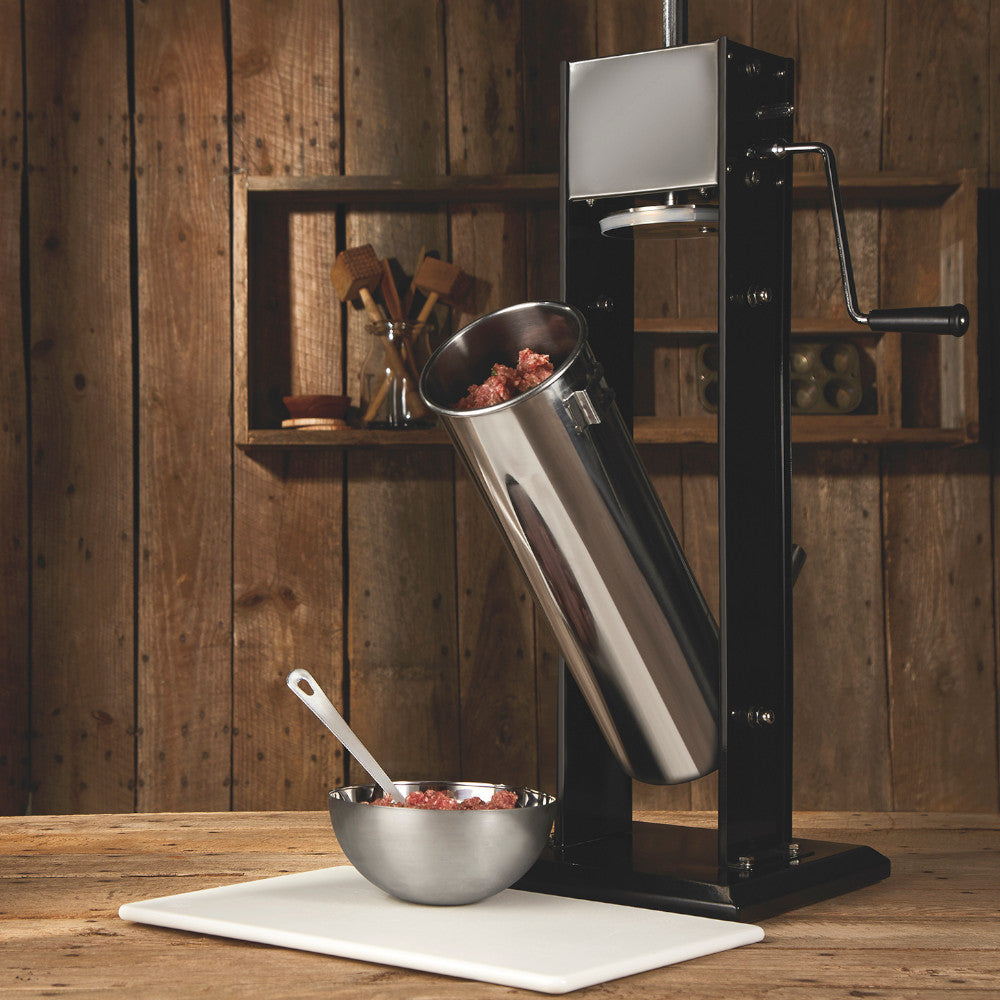 WESTON 86-1501-W Poussoir à saucisses vertical à double vitesse de 15 lb - Emballage imparfait avec garantie complète