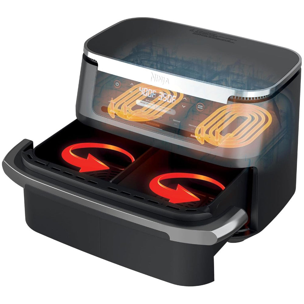 Friteuse à air 7 en 1 DualZone FlexBasket NINJA AD600CO Foodi - Entretien en usine avec garantie Home Essentials