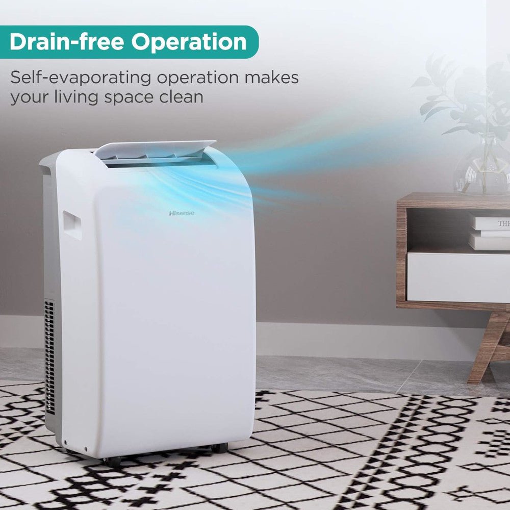 Climatiseur portable 3 en 1 HISENSE 10 500 BTU (SACC 7 000 BTU) 300 SF - Certifié en usine avec la garantie Home Essentials