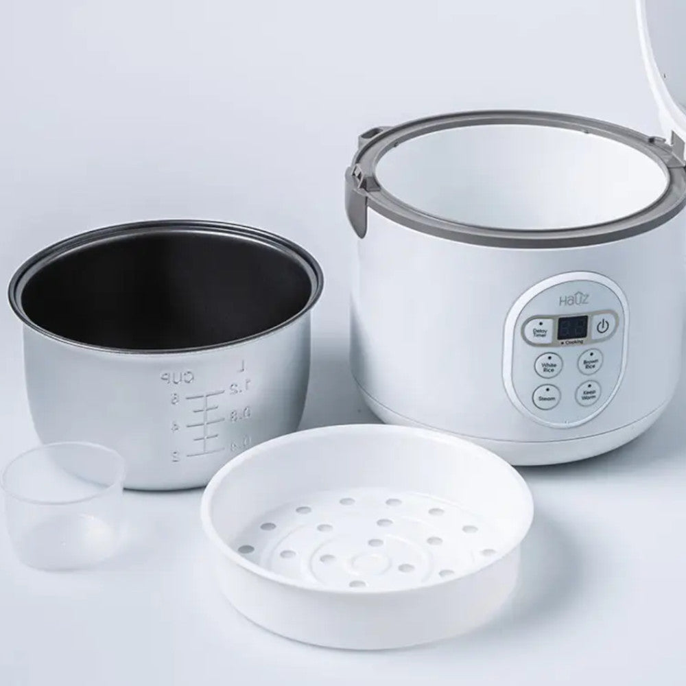 Cuiseur à riz et cuiseur vapeur numérique HAUZ ARZD260 6 tasses