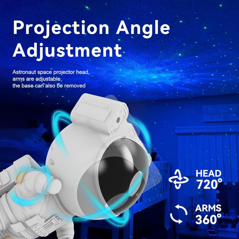 Veilleuse projecteur de ciel étoilé ASTRONAUT