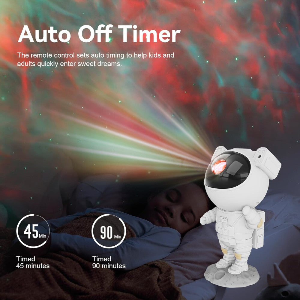 Veilleuse projecteur de ciel étoilé ASTRONAUT