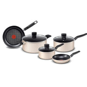 Ensemble de poteaux T-Fal Essentials 8 pièces - Or - B455S874