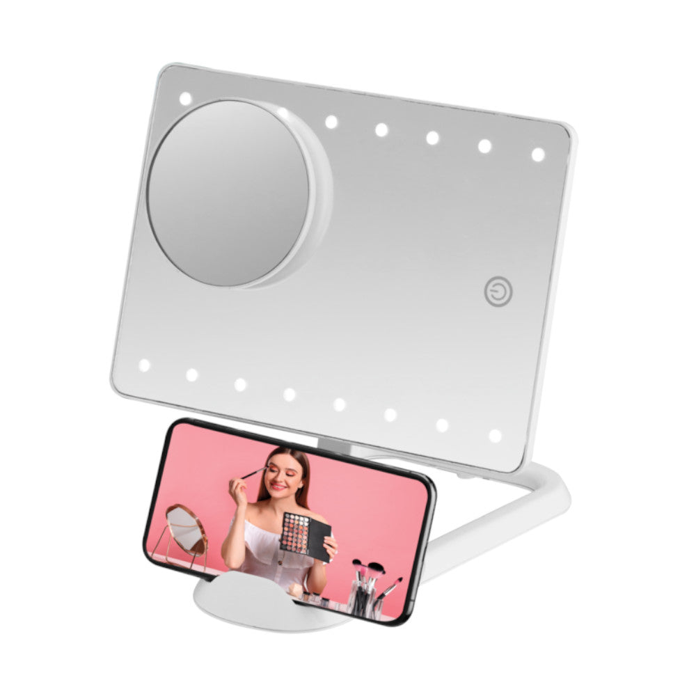 CONAIR BE05TSMC Miroir de médias sociaux éclairé par LED Hollywood