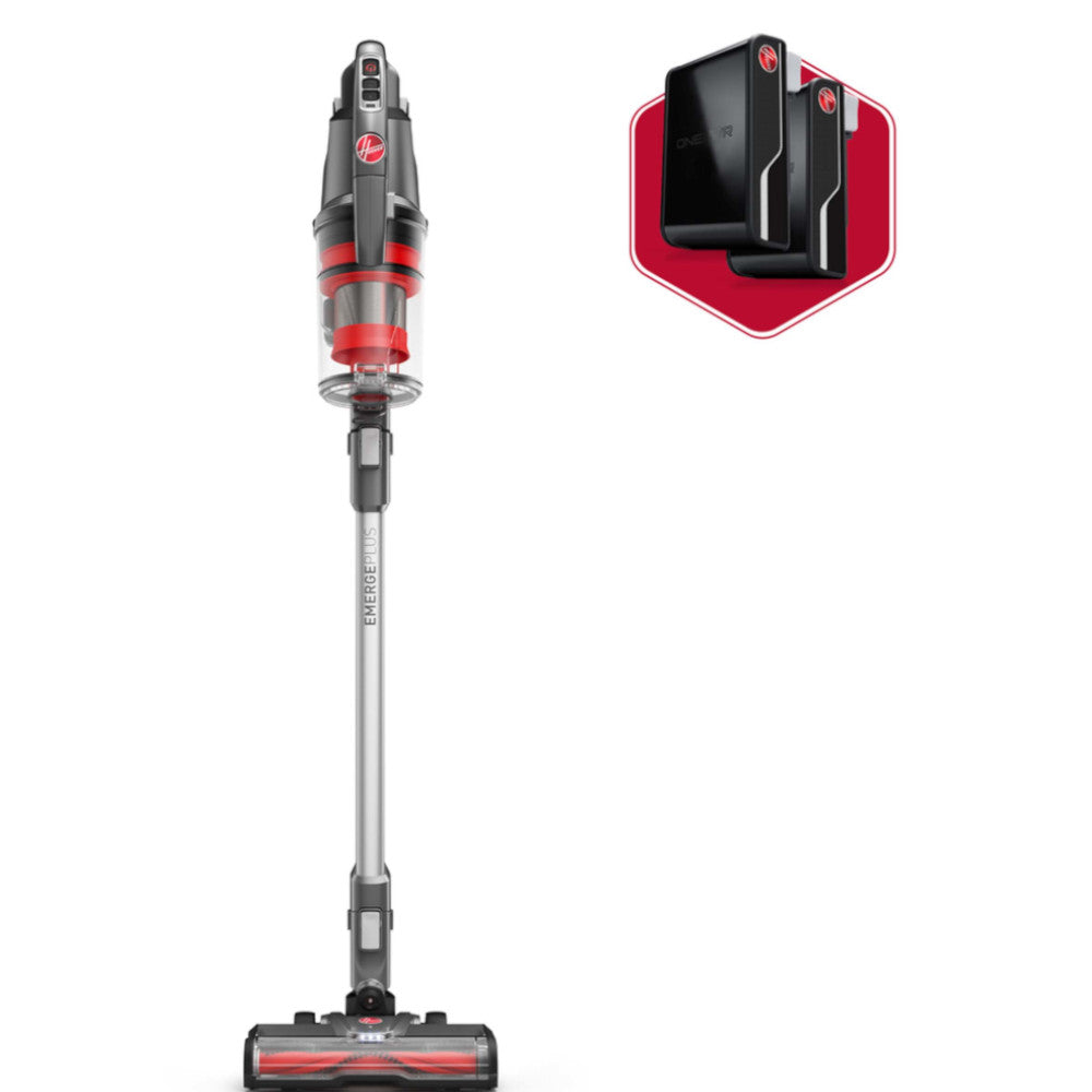 HOOVER BH53641VDE ONEPWR® Emerge+ Kit aspirateur balai sans fil avec 2 batteries Entretenu en usine avec garantie Home Essentials