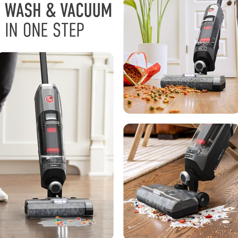 HOOVER ONEPWR BH55400V Streamline Cordless Hard Floor Cleaner - Factory serviced with Home Essentials Warranty