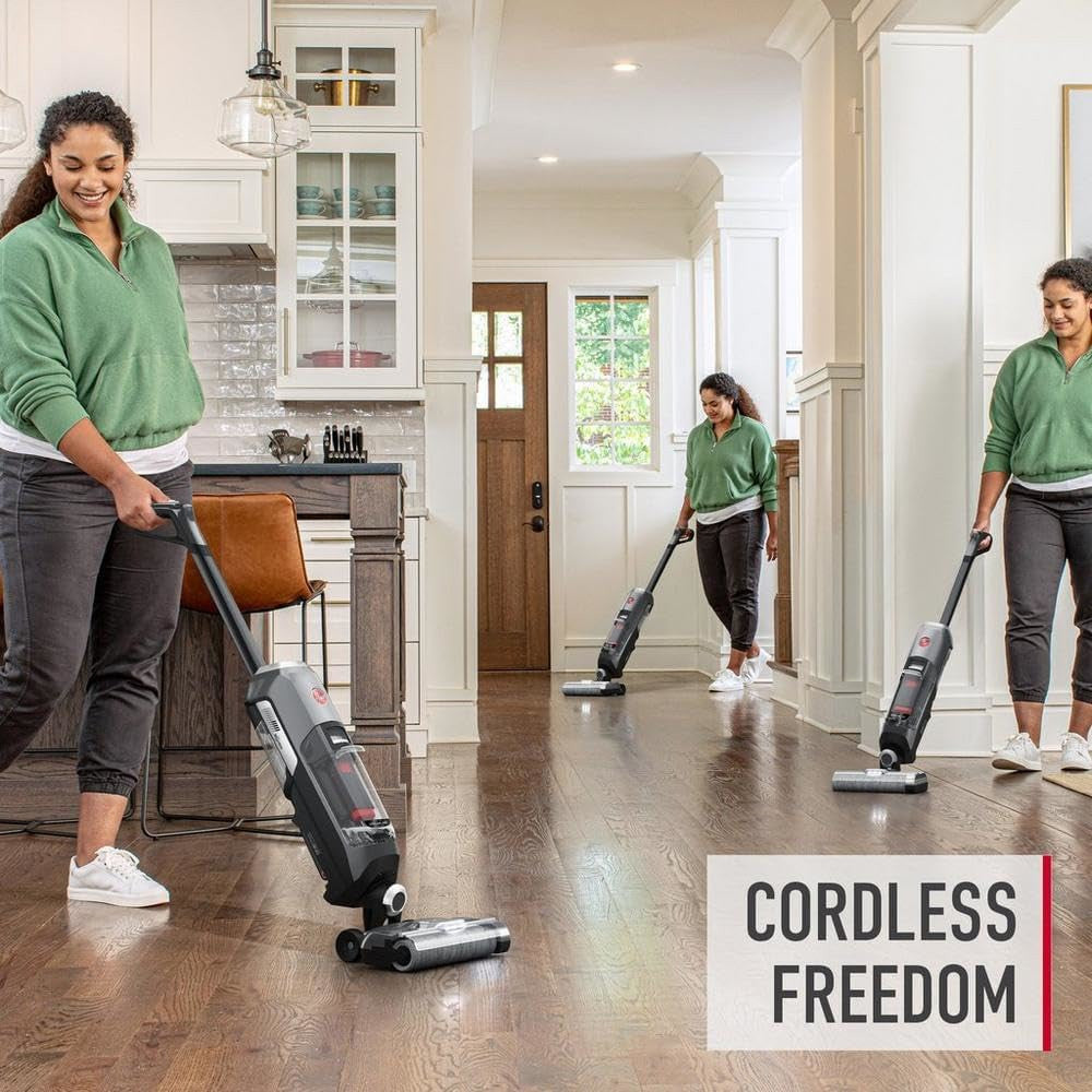 HOOVER ONEPWR BH55400V Streamline Nettoyeur de sols durs sans fil - Entretenu en usine avec la garantie Home Essentials