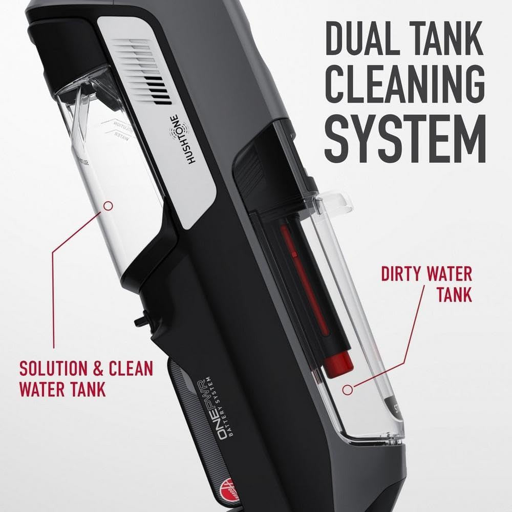 HOOVER ONEPWR BH55400V Streamline Nettoyeur de sols durs sans fil - Entretenu en usine avec la garantie Home Essentials