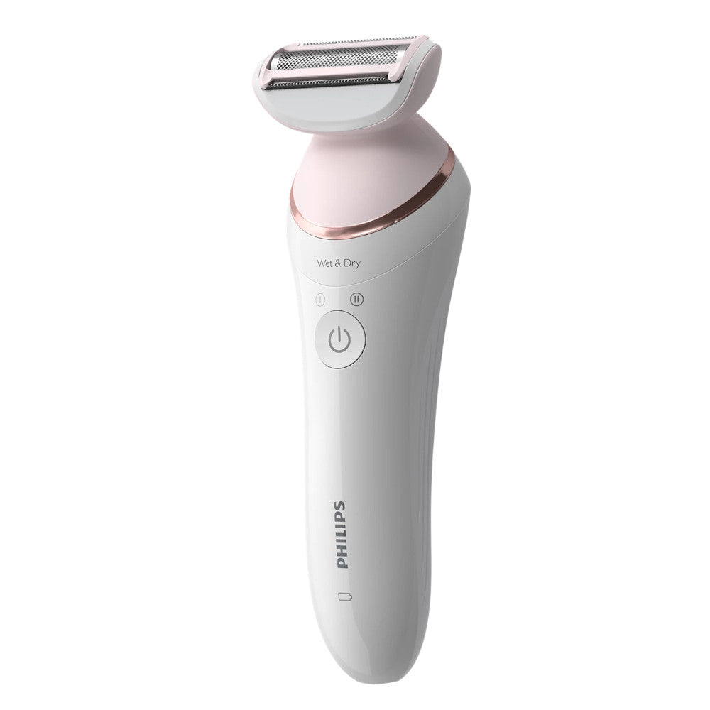 Épilateur PHILIPS BRE740/14 Série 8000 Utilisation sur peau sèche ou humide