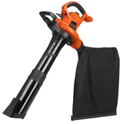 Souffleur de feuilles électrique 3 en 1 BLACK+DECKER BV6600 - Remis à neuf avec garantie complète du fabricant