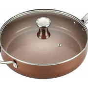 T-FAL C4108264 Endura Jumbo Cuisinière avec couvercle, 5 litres, cuivre