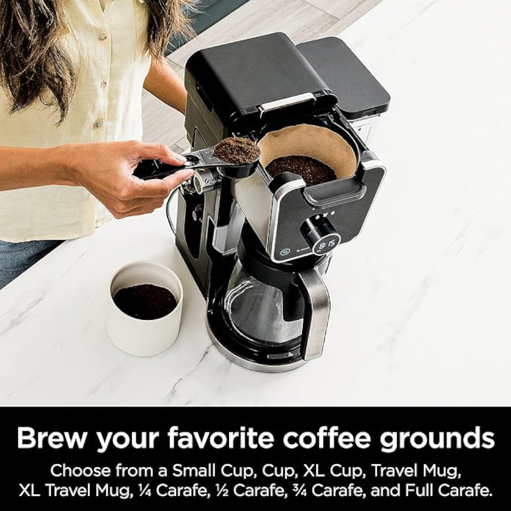 Système de café spécialisé NINJA CFP301C DualBrew Pro - Emballage défectueux avec garantie complète