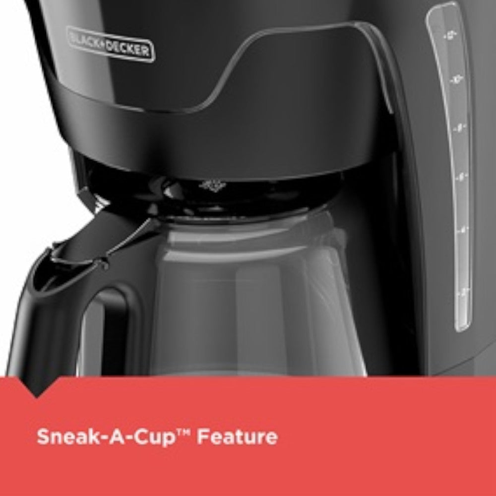 Cafetière numérique programmable BLACK+DECKER - Certifiée en usine avec garantie complète - CM1110BC