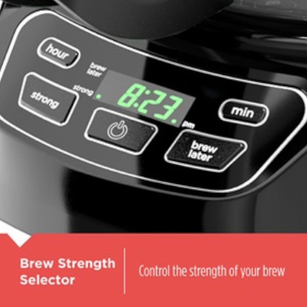 Cafetière numérique programmable BLACK+DECKER - Certifiée en usine avec garantie complète - CM1110BC