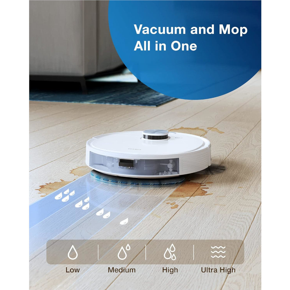 Ensemble aspirateur robot et balai ECOVACS DEEBOT N10 Plus avec station de vidage automatique - Entretien en usine avec garantie Home Essentials