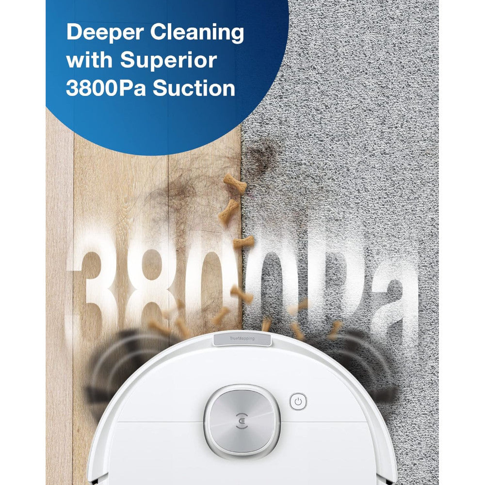 Ensemble aspirateur robot et balai ECOVACS DEEBOT N10 Plus avec station de vidage automatique - Entretien en usine avec garantie Home Essentials