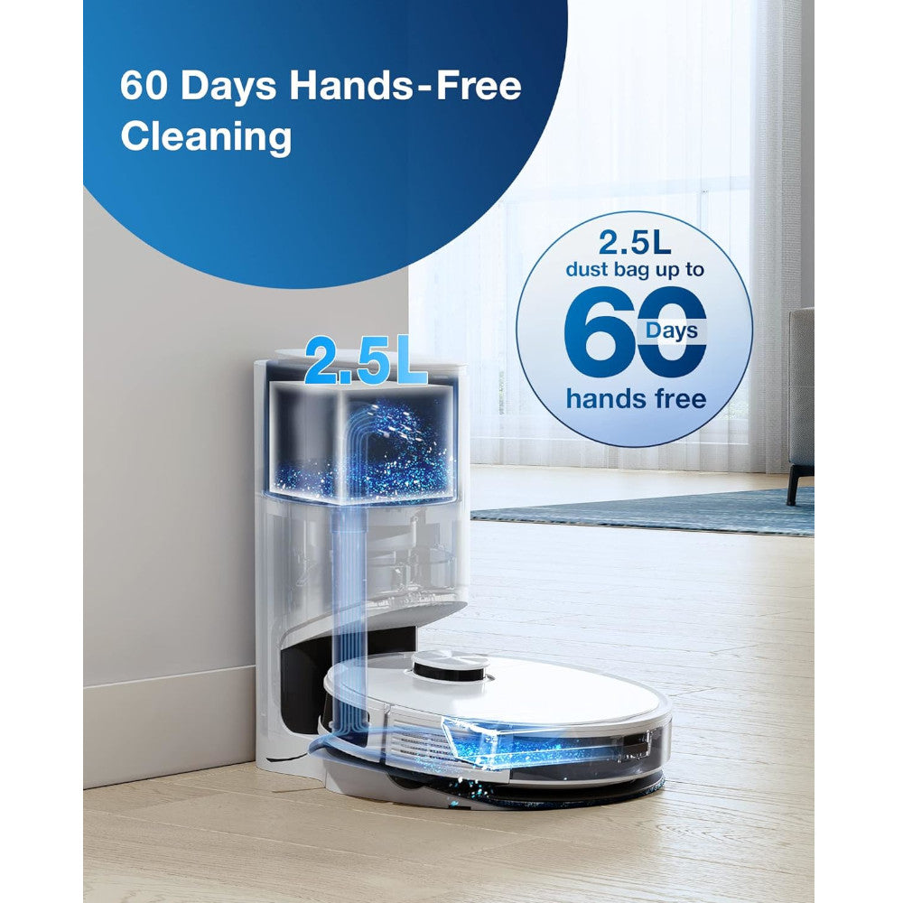 Ensemble aspirateur robot et balai ECOVACS DEEBOT N10 Plus avec station de vidage automatique - Entretien en usine avec garantie Home Essentials