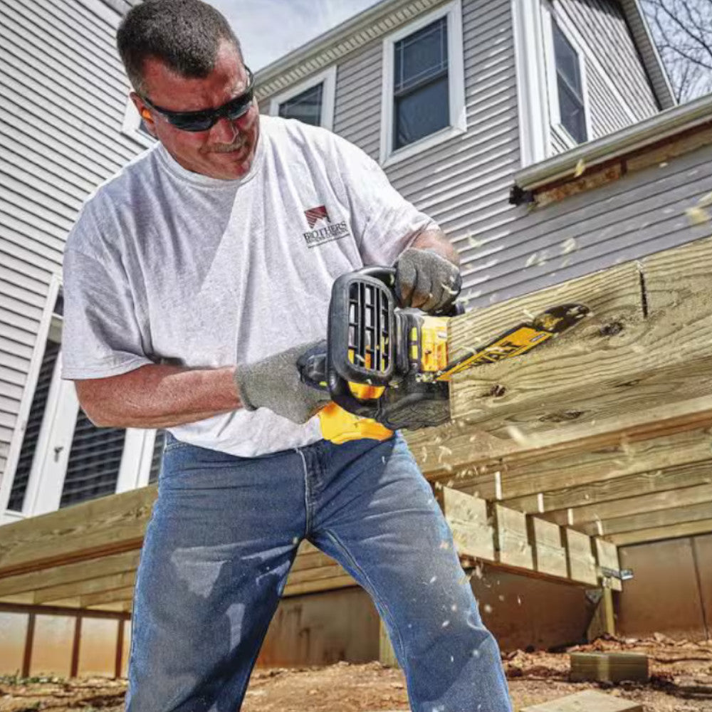 DEWALT DCCS620B 20V MAX XR Lithium-Ion Cordless Brushless 12-inch Chainsaw - Refurbished with Dewalt Warranty