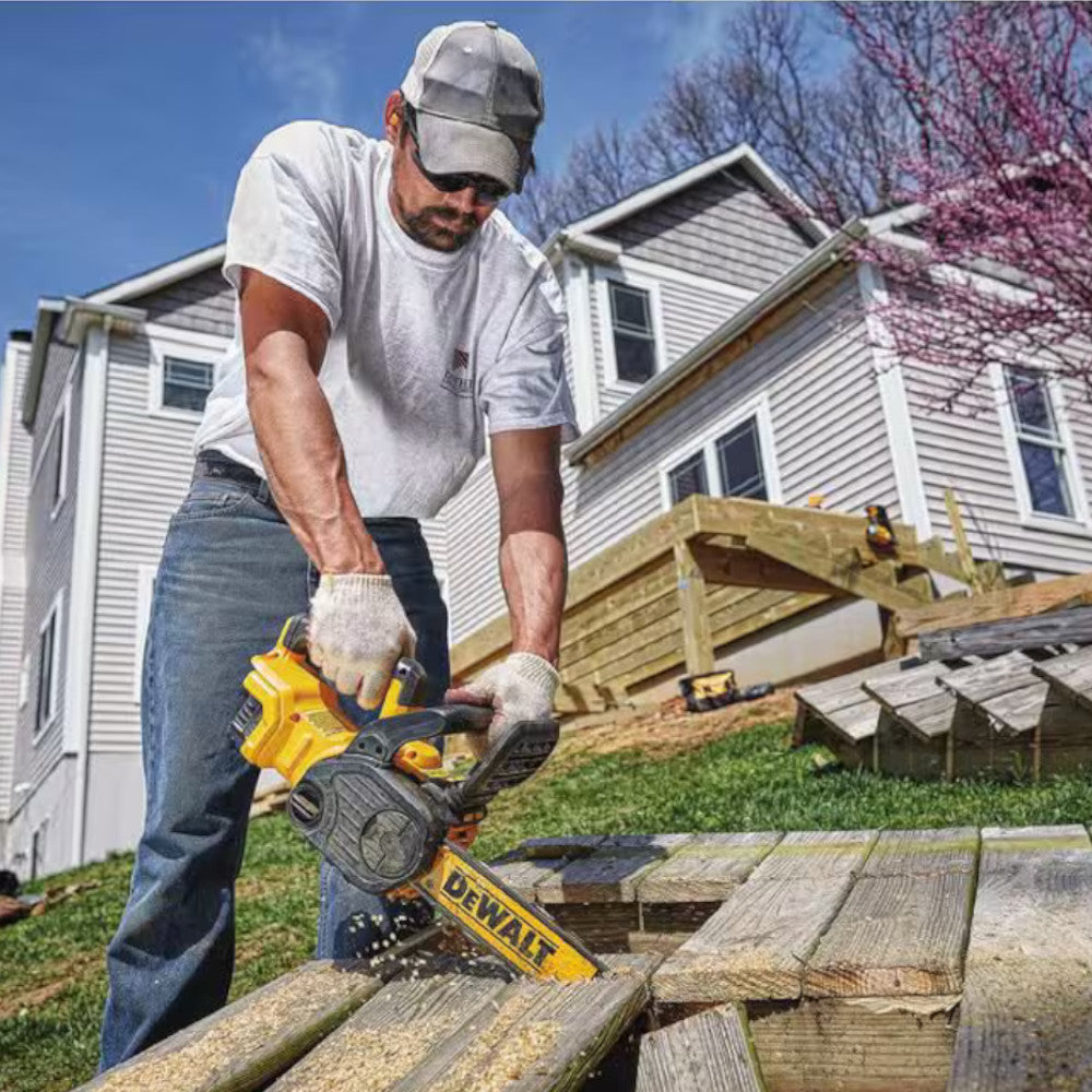 DEWALT DCCS620B 20V MAX XR Lithium-Ion Cordless Brushless 12-inch Chainsaw - Refurbished with Dewalt Warranty