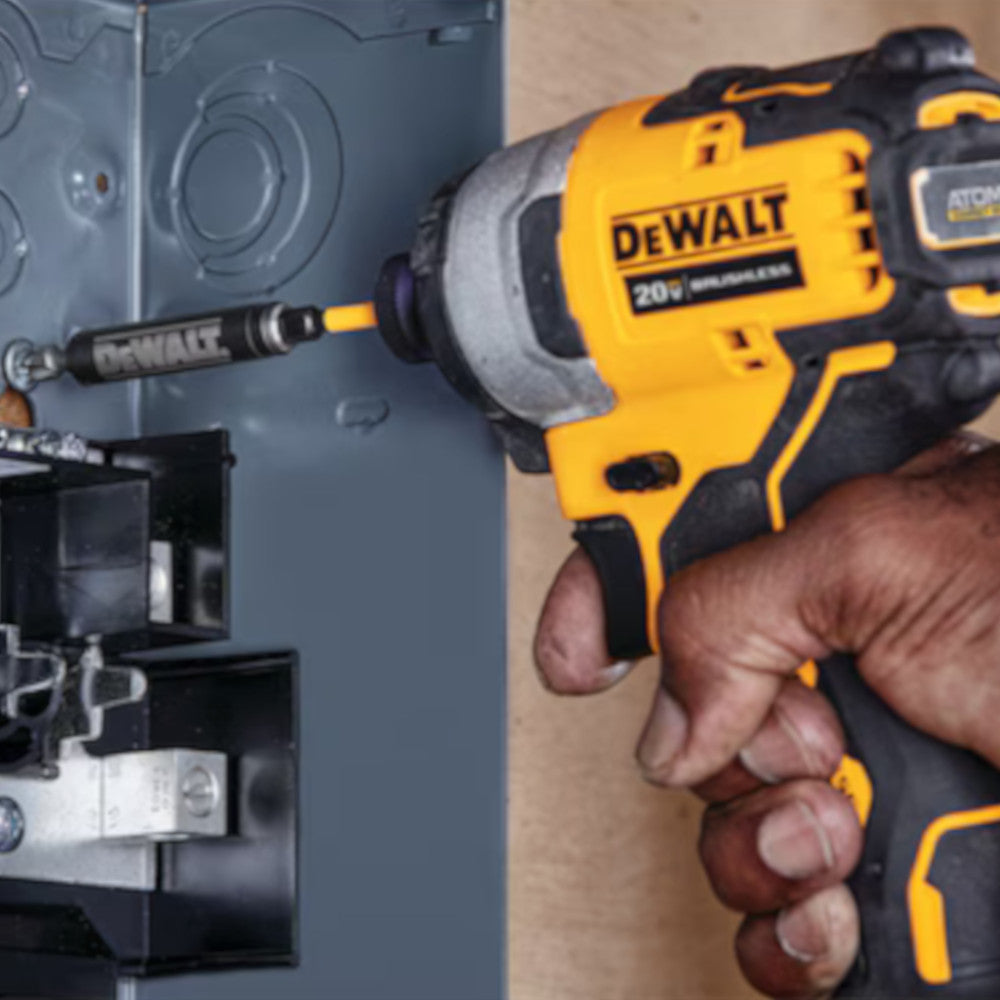 Kit de visseuse à chocs compacte sans fil DEWALT DCF809D1 ATOMIC™ 20V MAX* (1/4 po) - Remis à neuf avec garantie Dewalt