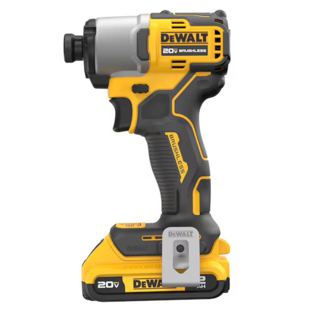DEWALT DCF840D1 20V MAX* 1/4 in. Brushless Cordless Impact Driver Kit - Refurbished with Dewalt Warranty