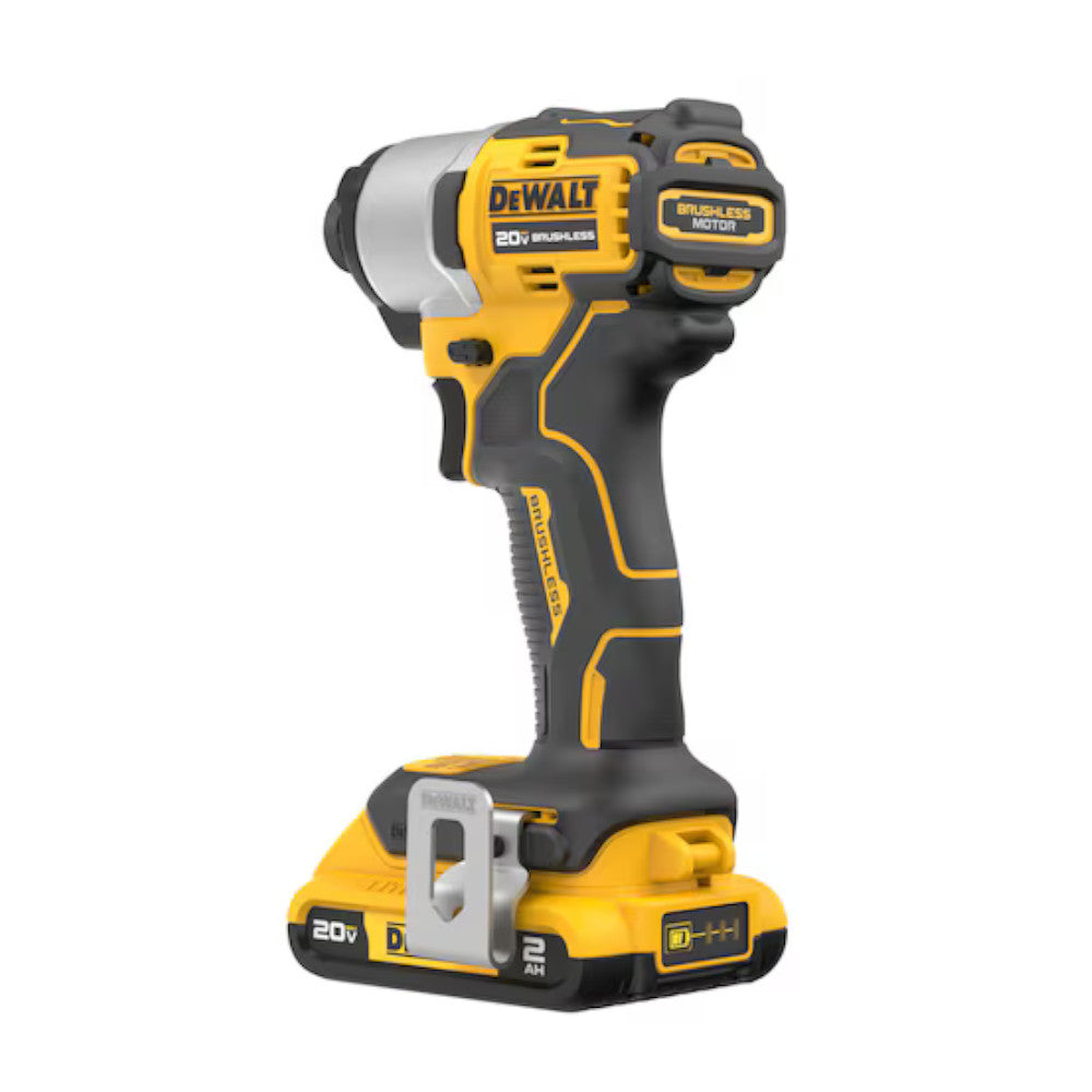 DEWALT DCF840D1 20V MAX* 1/4 in. Brushless Cordless Impact Driver Kit - Refurbished with Dewalt Warranty