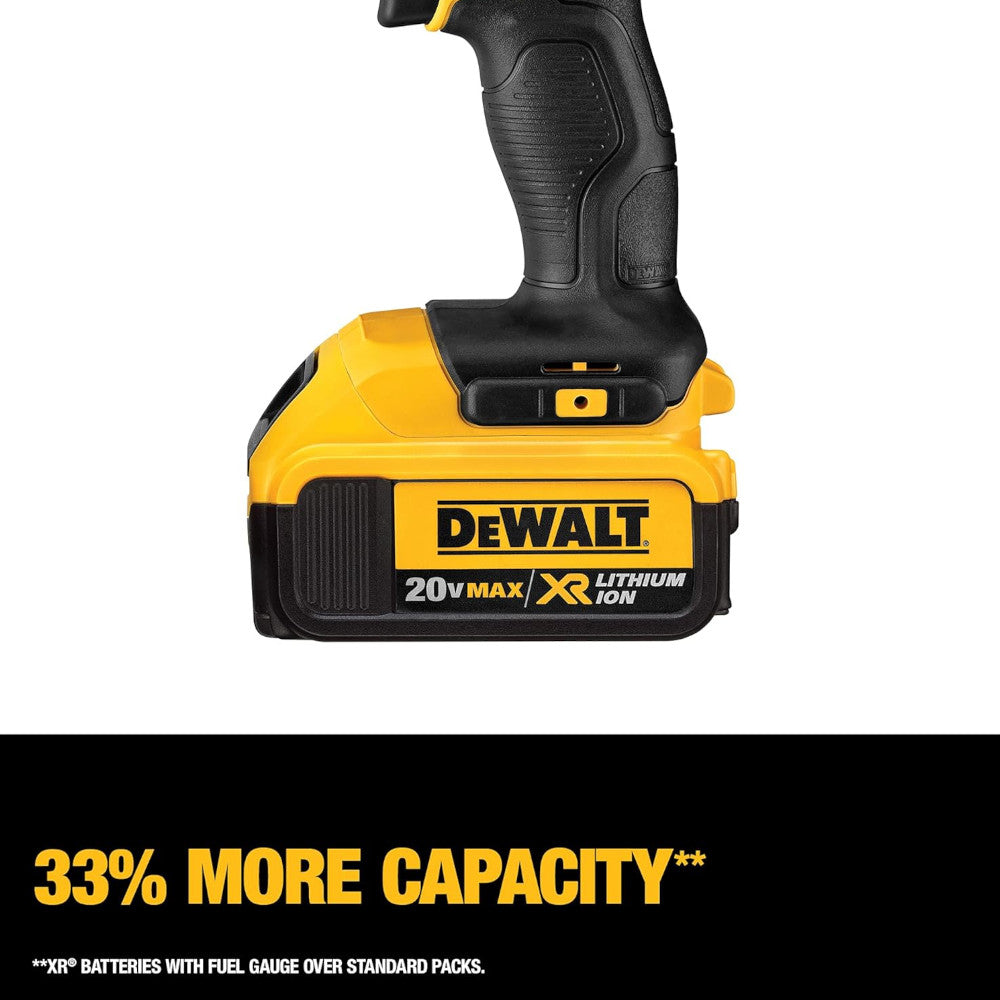 DEWALT Kit de clé à chocs 3/8" MAX Lithium Ion 20 V MAX avec porc - Remis à neuf avec garantie Dewalt - DCF883M2