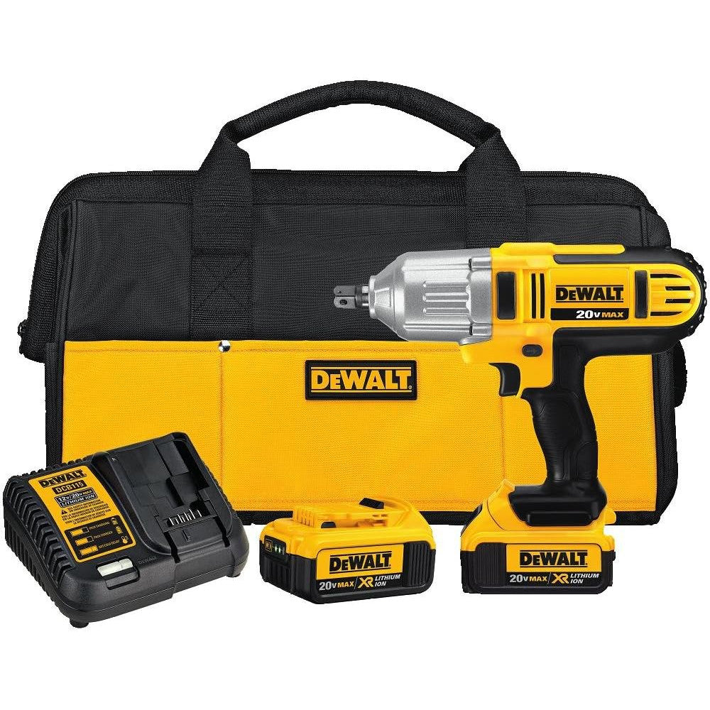 DEWALT Clé à chocs à couple élevé 1/2 pouce MAX Lithium Ion 20 volts - Reconditionnée avec la garantie Dewalt - DCF889M2